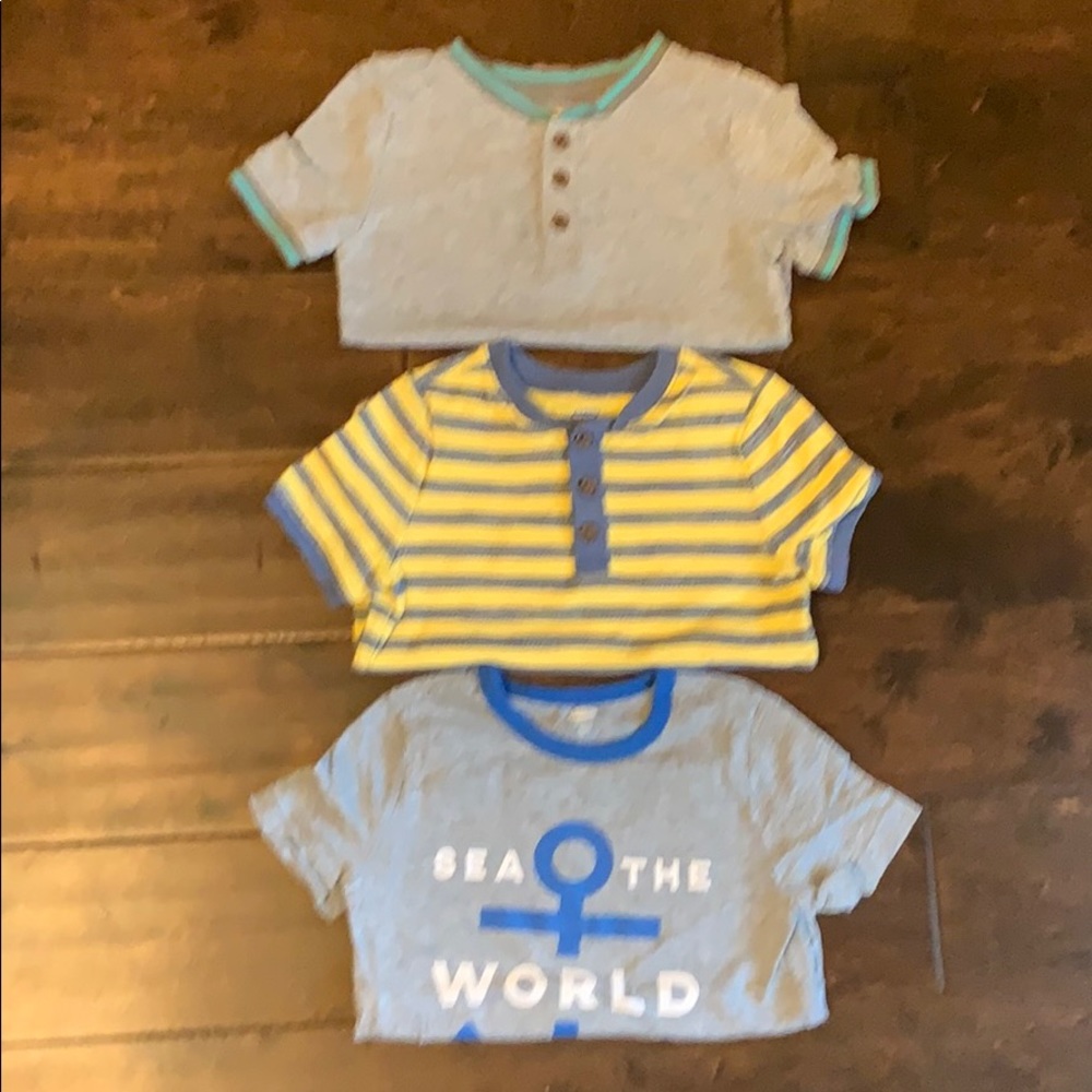 3 Old Navy size 5 shirts